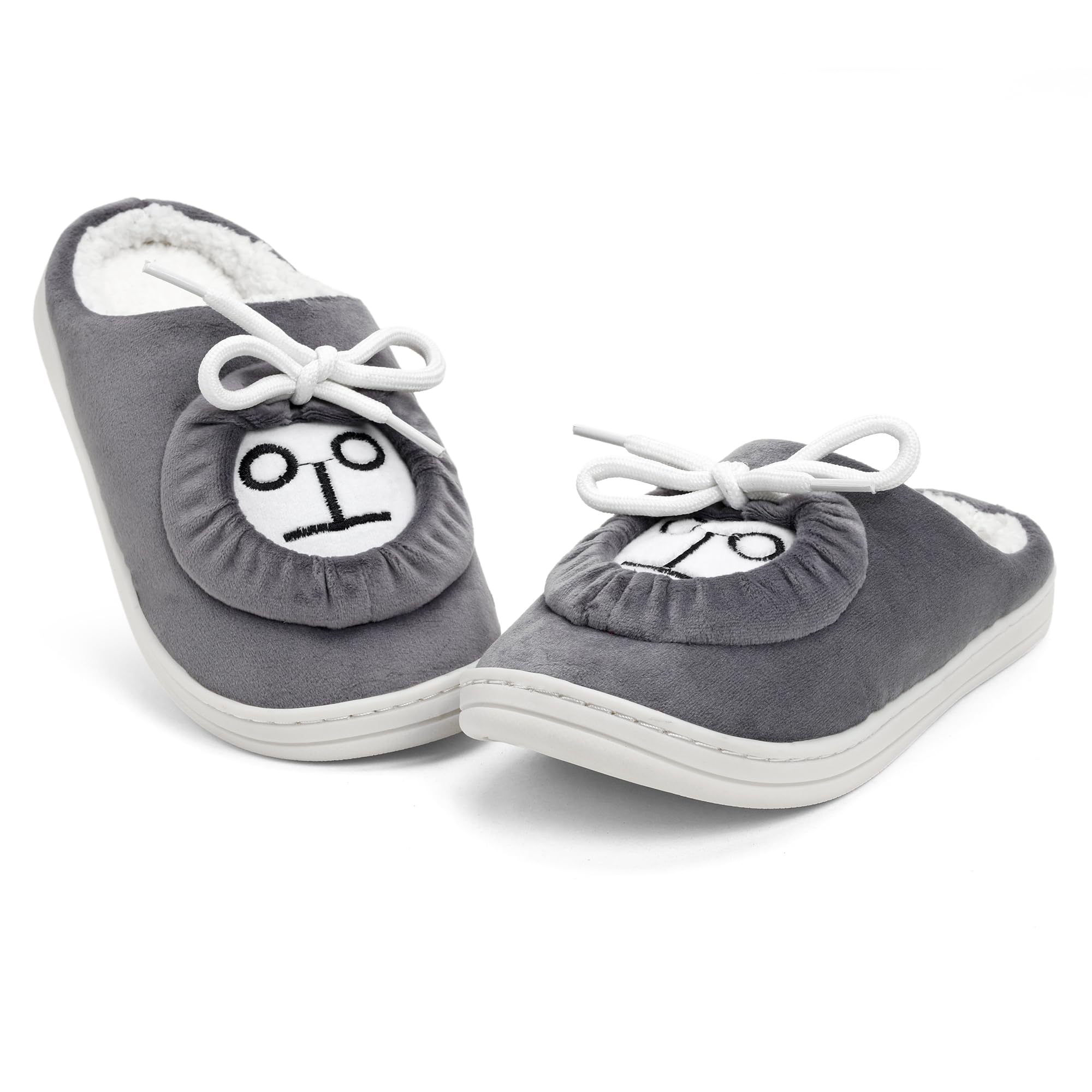 - Soft Plush Home Slippers for Women | Warm Fleece Lining with Cushioned Sole | Lightweight Anti Slip Indoor Slippers for Winter Home Use