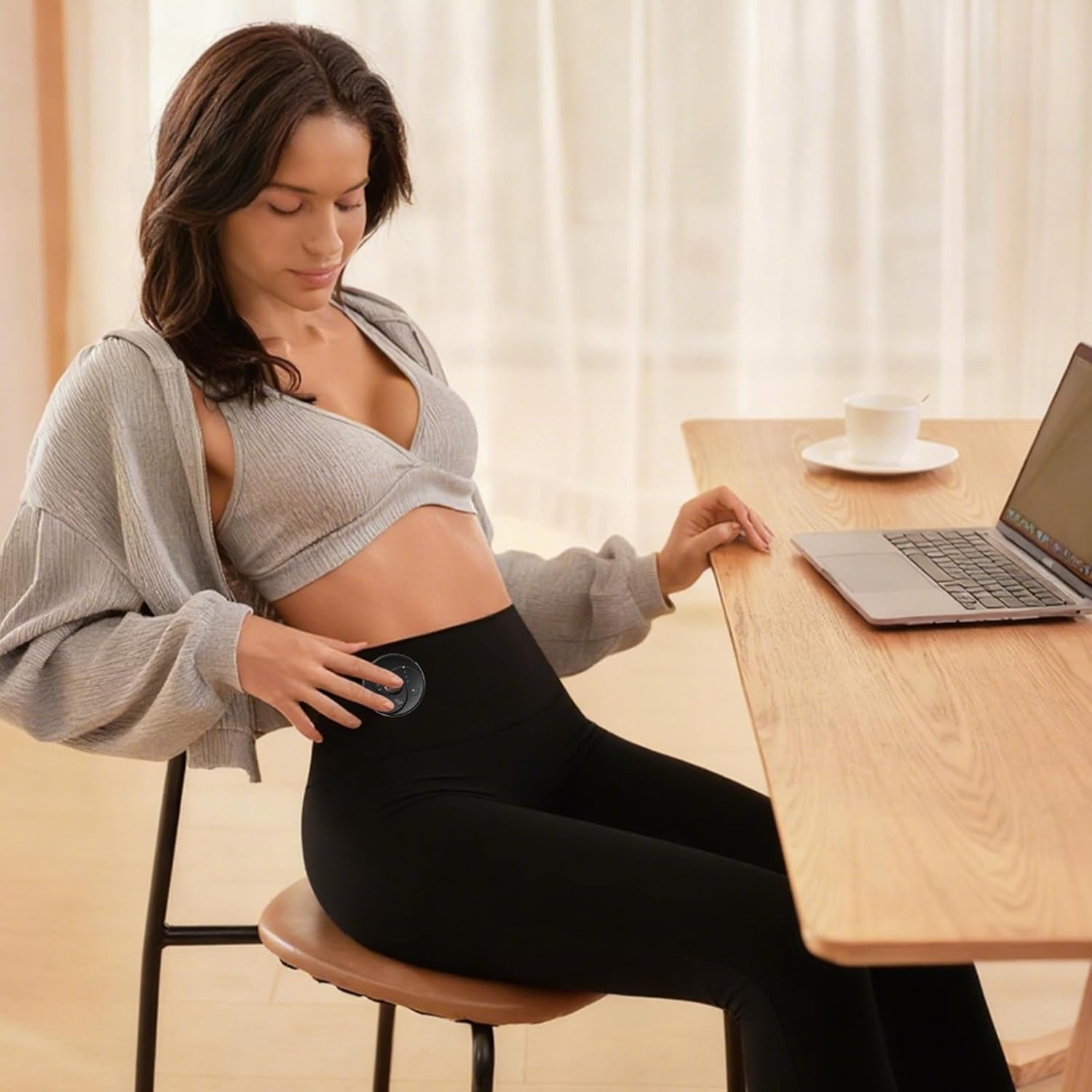 JOVS Toning Pants for Hip Shaping & Pelvic Floor Muscle Lifting, F Size, Black - Image 2