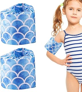 Arm Floating Rings for Kids, Swimming Arm Float Rings, Arm Floaties Inflatable Swim Arm Bands Floater Sleeves Swimming Rings, Swim Arm Bands Water Wings Floater Sleeves Swimming Rings
