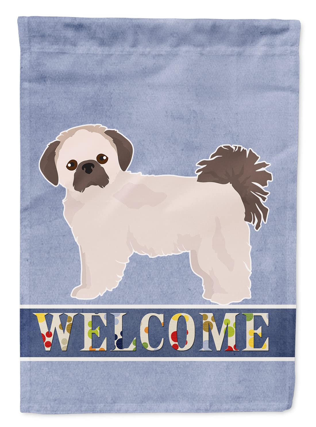 Drapeau Pekeapoo en toile grand format, le cadeau de bienvenue idéal pour amoureux des chiens
