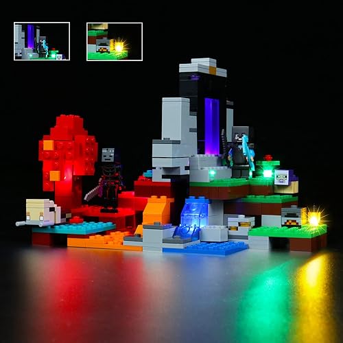 Miniatura 8 de BrickBling Luz LED Compatible con Lego Tranquil Garden 10315 Juego de Construcción (Modelo No Incluido), Versión de Control Remoto Iluminación