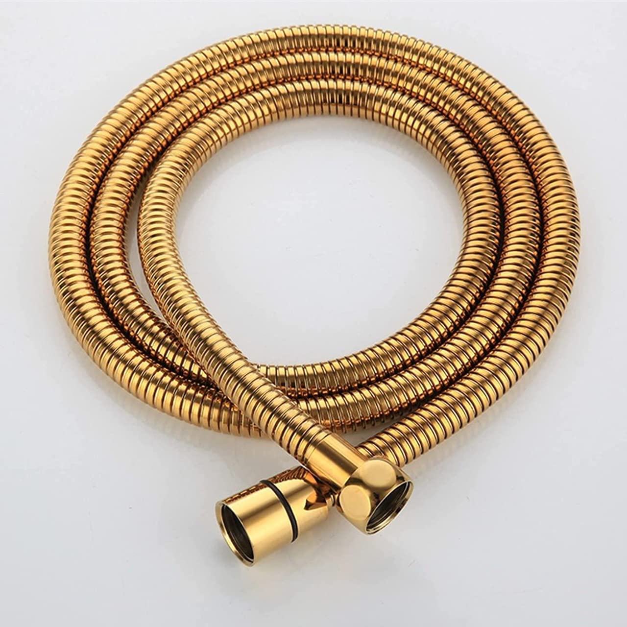 PESCA 304 Grade Stainless Steel Black Flexible Tube Shower Hose Pipe/Hand Shower Pipe/Health Faucet Tube Jet Spray Pipe ((GOLD TUBE 1.5 METER) (B0BP62RVW9) Amazon Price History, Amazon Price Tracker