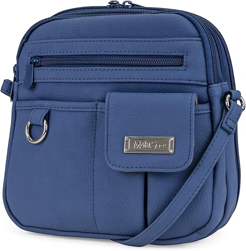 MultiSac Bolso cruzado North South Mini con cremallera alrededor
