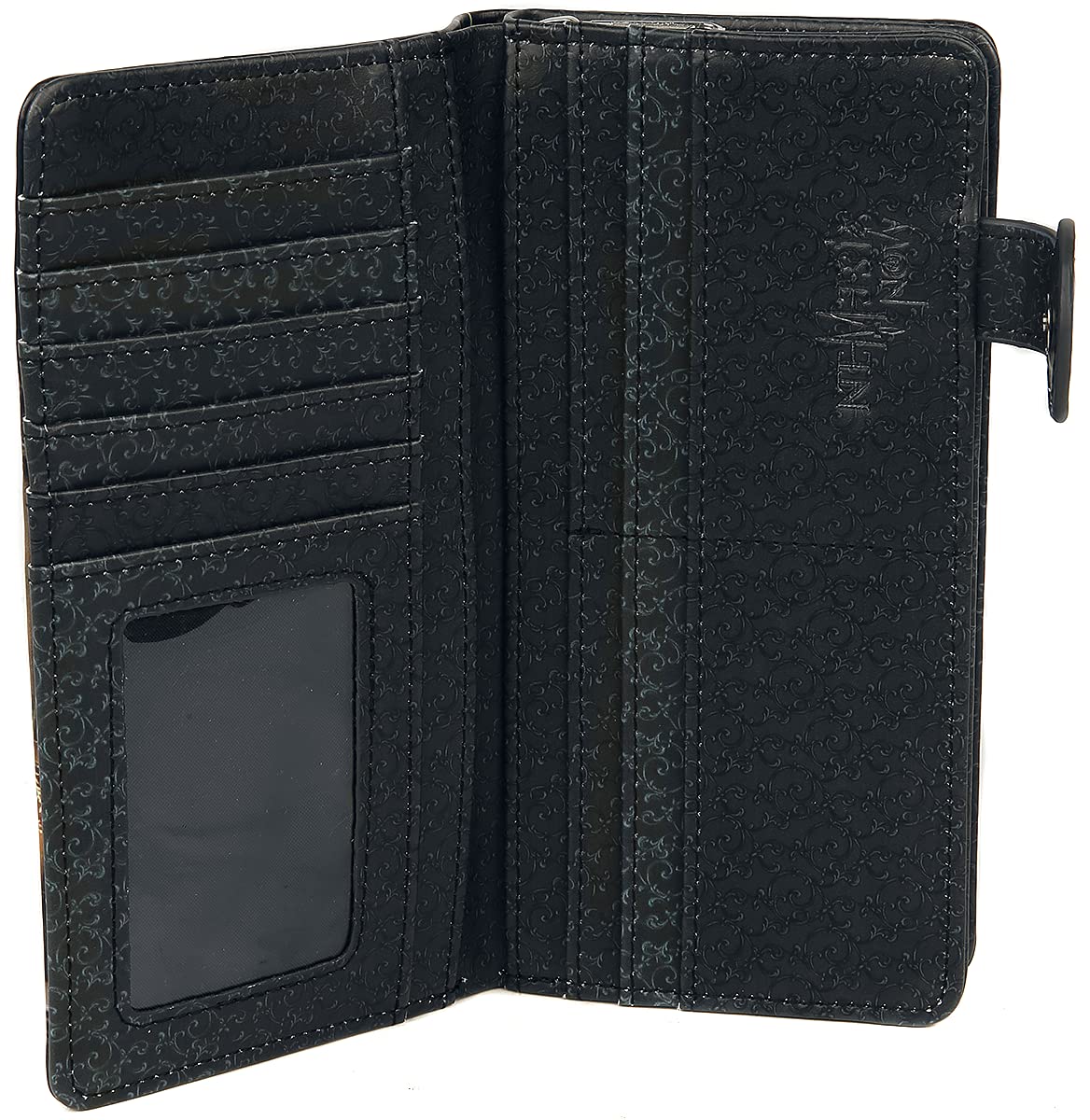 Nemesis Now B4863P9 Absinthe Embossed Purse Lisa Parker 18.5cm, PU, Black