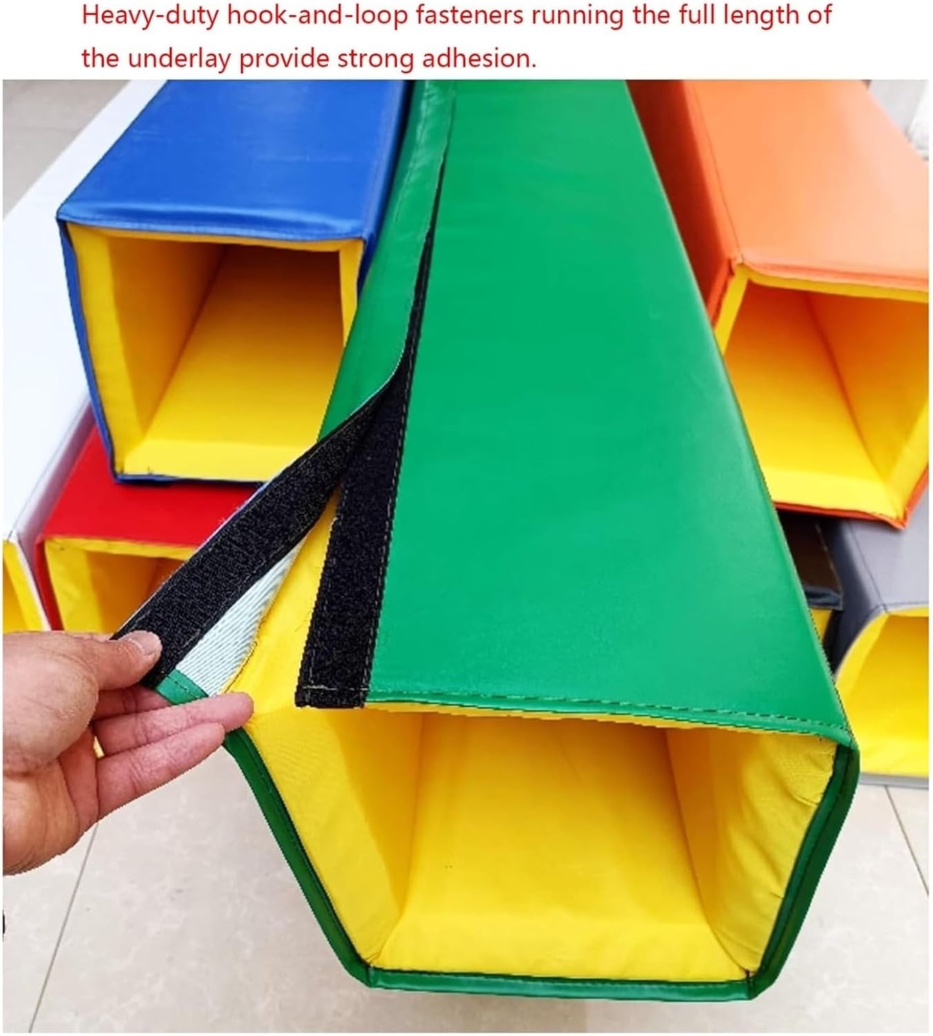 Self-Adhesive Basketball Pole Protector Pad, Fit Dia 4 6 7 7.8 in Column, All-Weather Square Foam Padding for Poles, Basketball Hoop Post Pads, Protection and Safety