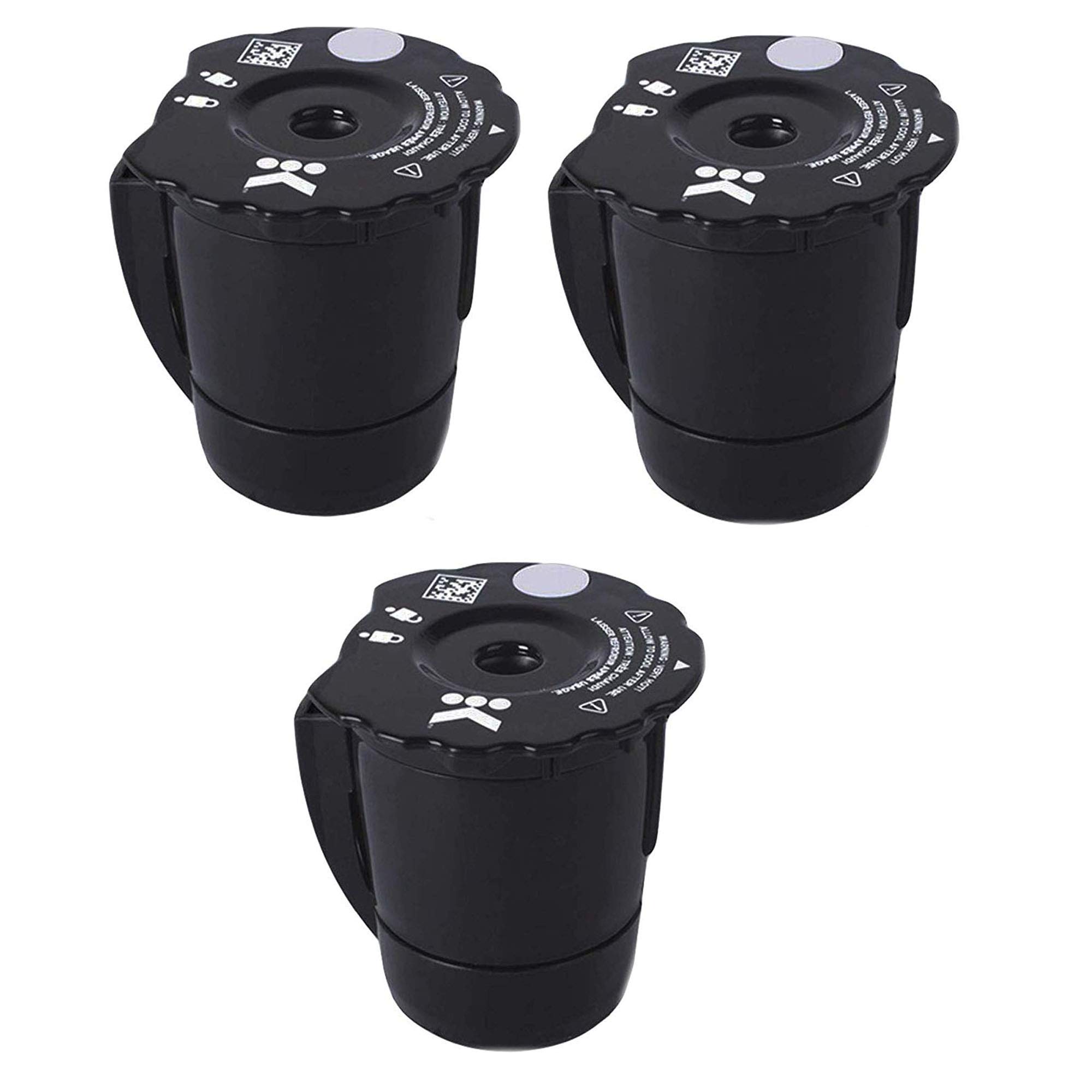 K250 Reusable Ground Coffee Filter Compatible with Keurigg My K Cup 2.0 1.0 K300 K350 K375 K400 K450 K475 Upgrade Ground Coffee Filter Refillable (Pack of 3)