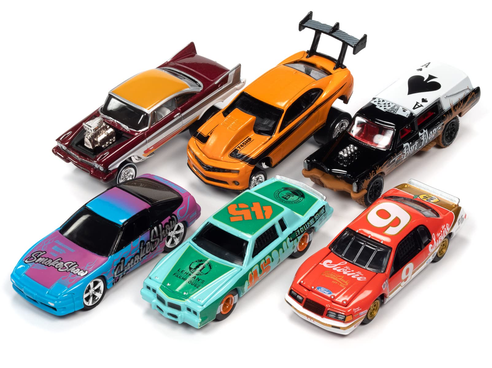 Amazon.com: Johnny Lightning Street Freaks 2022 Release 2 Set A