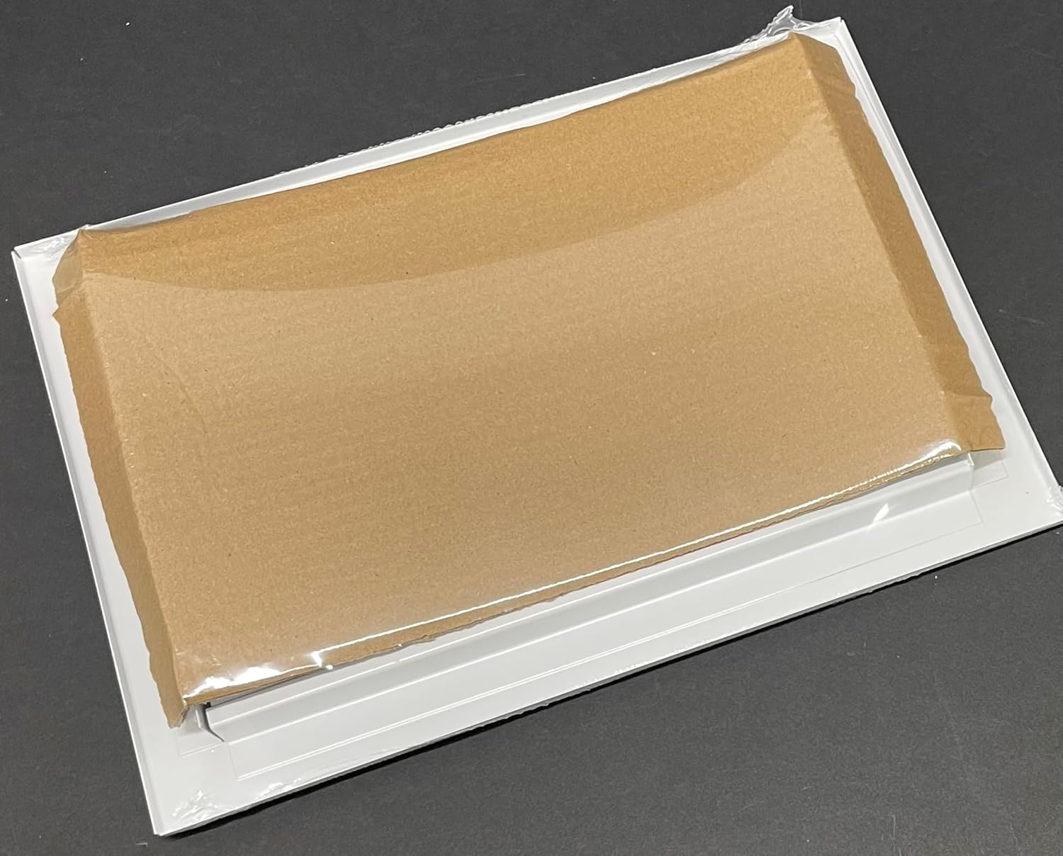 12"x 8" (Duct Opening Size) 3-Way Stamped Face Steel Ceiling/sidewall Air Supply Register - Vent Cover - Actual Outside Dimension 13.75" X 9.75"