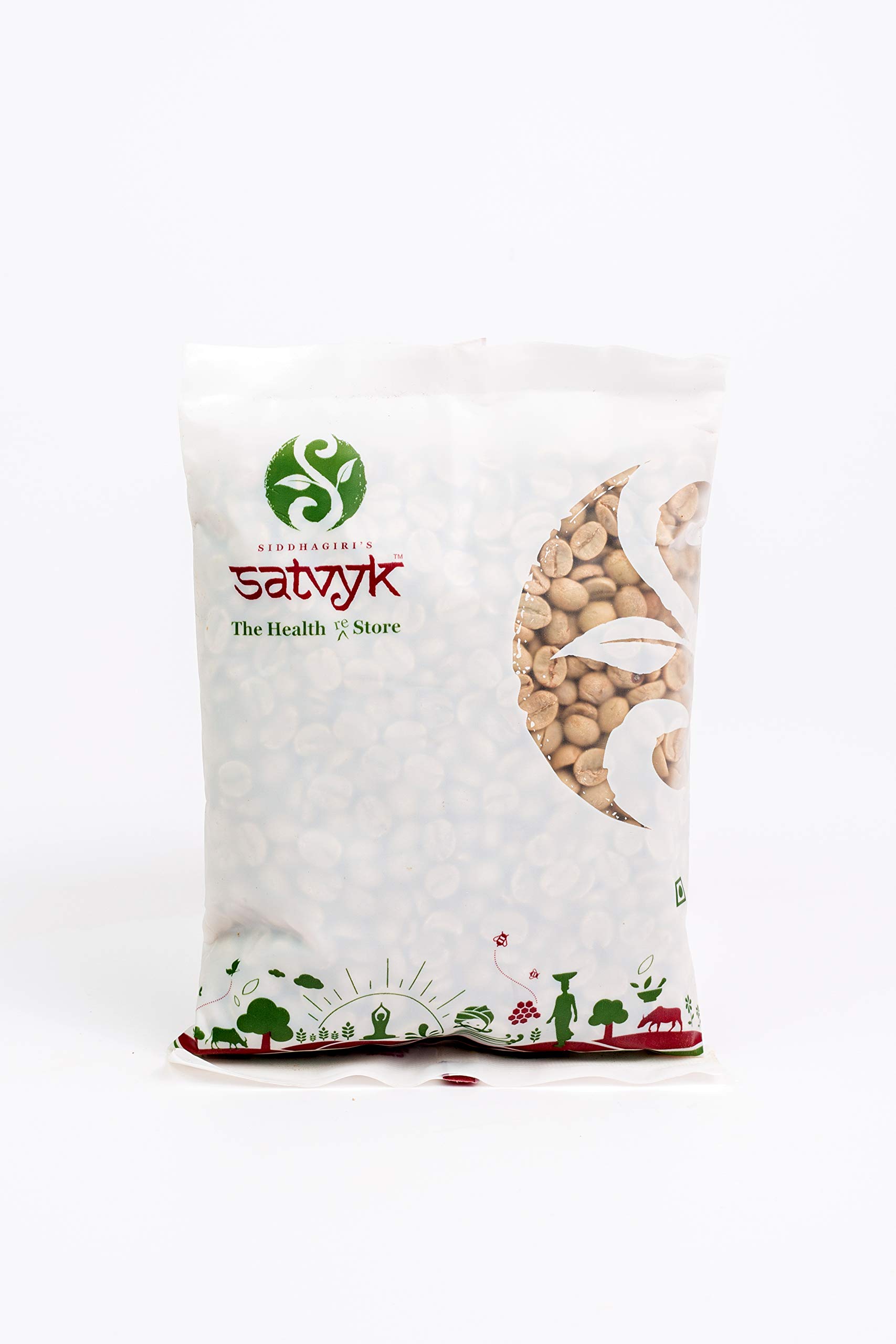 S Siddhagiris SATVYK THE HEALTH re STORE Organic Brown Coffee Beans 100gm (B07VMYD72R) Amazon Price History, Amazon Price Tracker