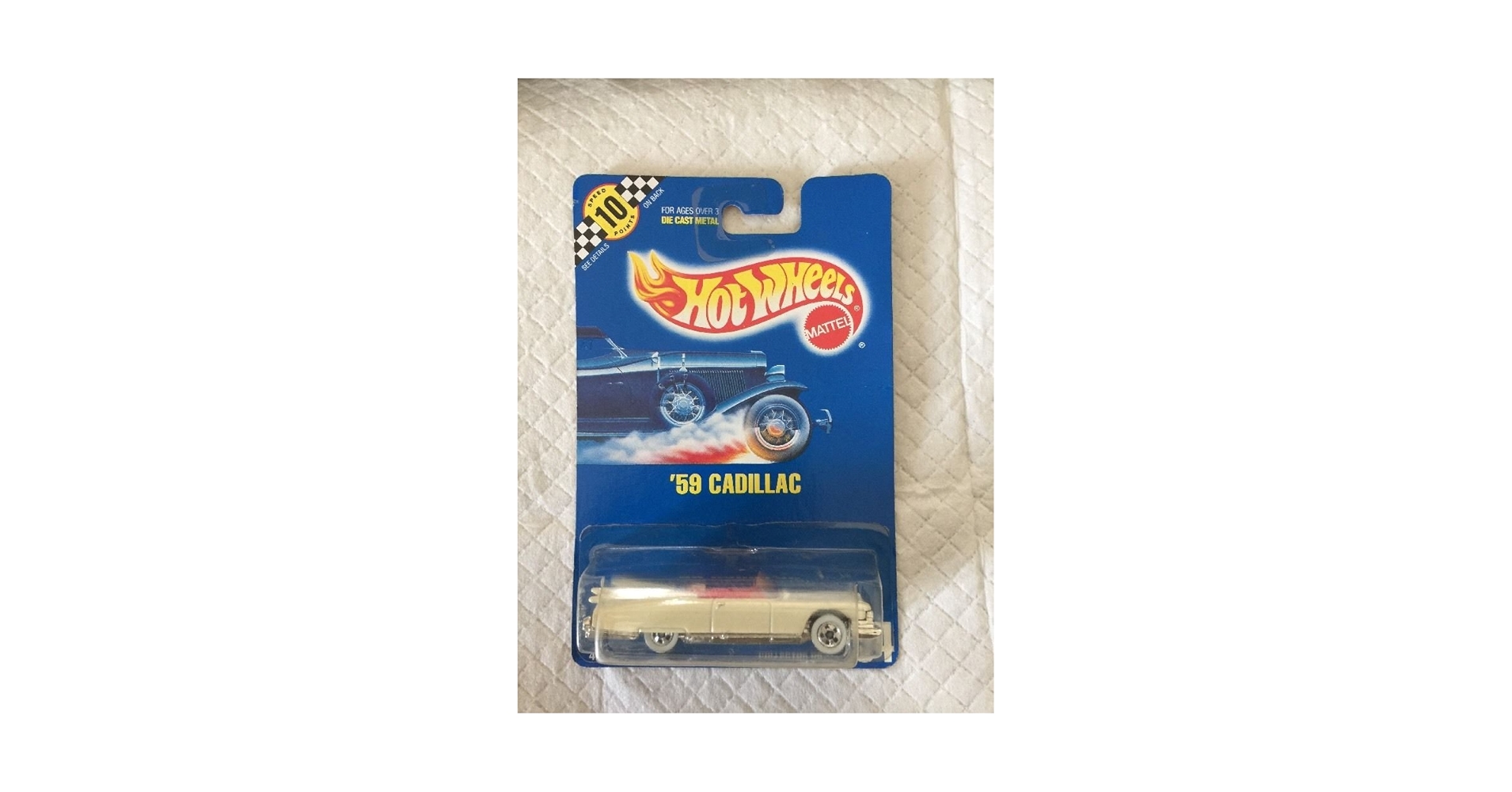 Amazon.com: 1990 HOT WHEELS BLUE CARD #154 / SPEED POINTS