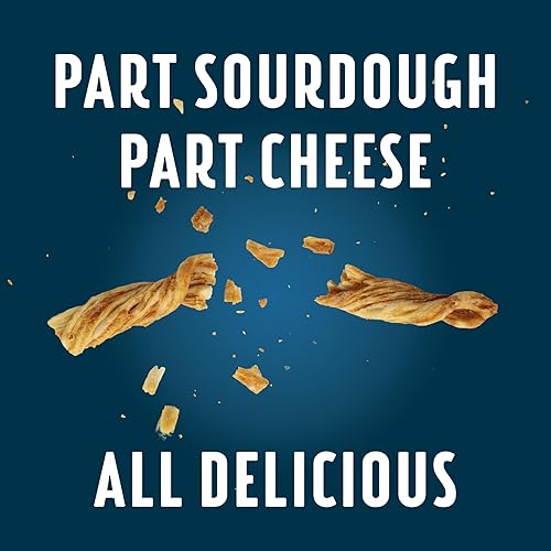 Miniatura 5 de John Wm. Macy's CheeseSticks Parmesano derretido, galletas de masa madre horneadas dos veces hechas con queso envejecido 100% real, sin OMG, nada