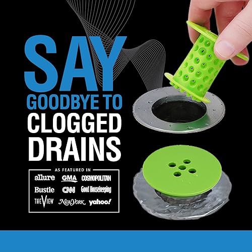 Miniatura 40 de TubShroom, la ducha revolucionaria con tubo protector de cabello receptor/filtro/atrapar Gris