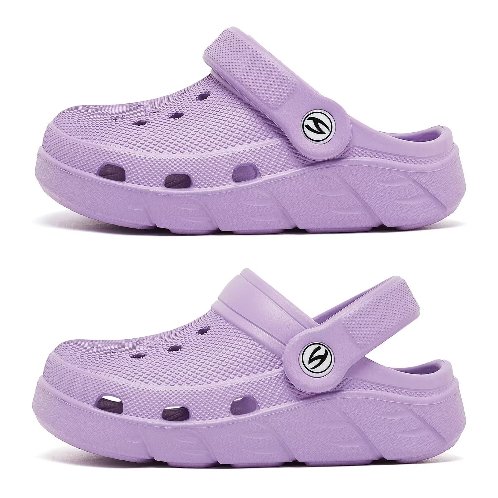 HOBIBEAR Bambini e Bambine Zoccoli da Giardino Slip on Sandali Scarpe da Spiaggia Acqua (Bambini/Ragazzi/Grandi)