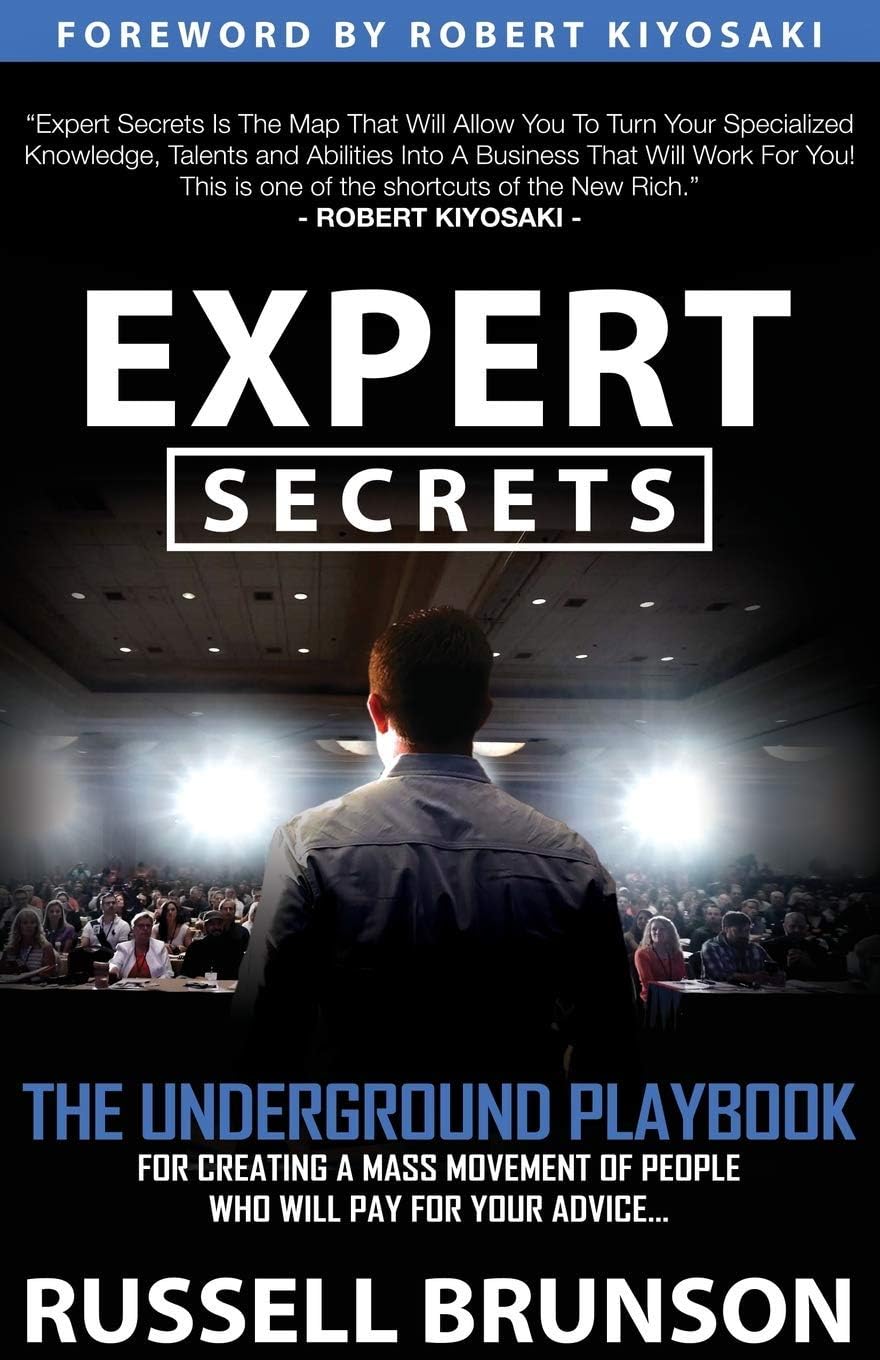Expert Secrets book for Entrepreneurship & Analysis & Strategy By Russell Brunson (Author) Paperback – 1 January 2017