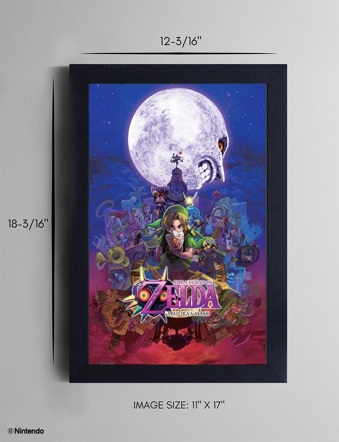 Amazon.co.jp: Pyramid America ニンテンドーゼルダポスター - Majoras