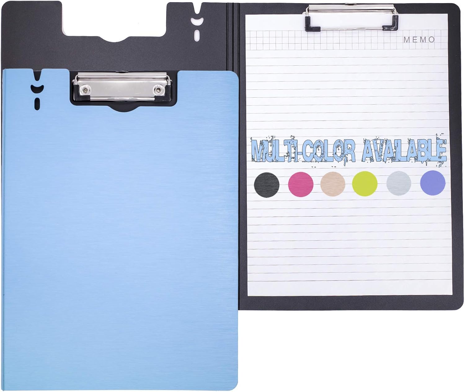 ECEIRO Foldable Clipboard, Enclosed Clipboards Folio,360