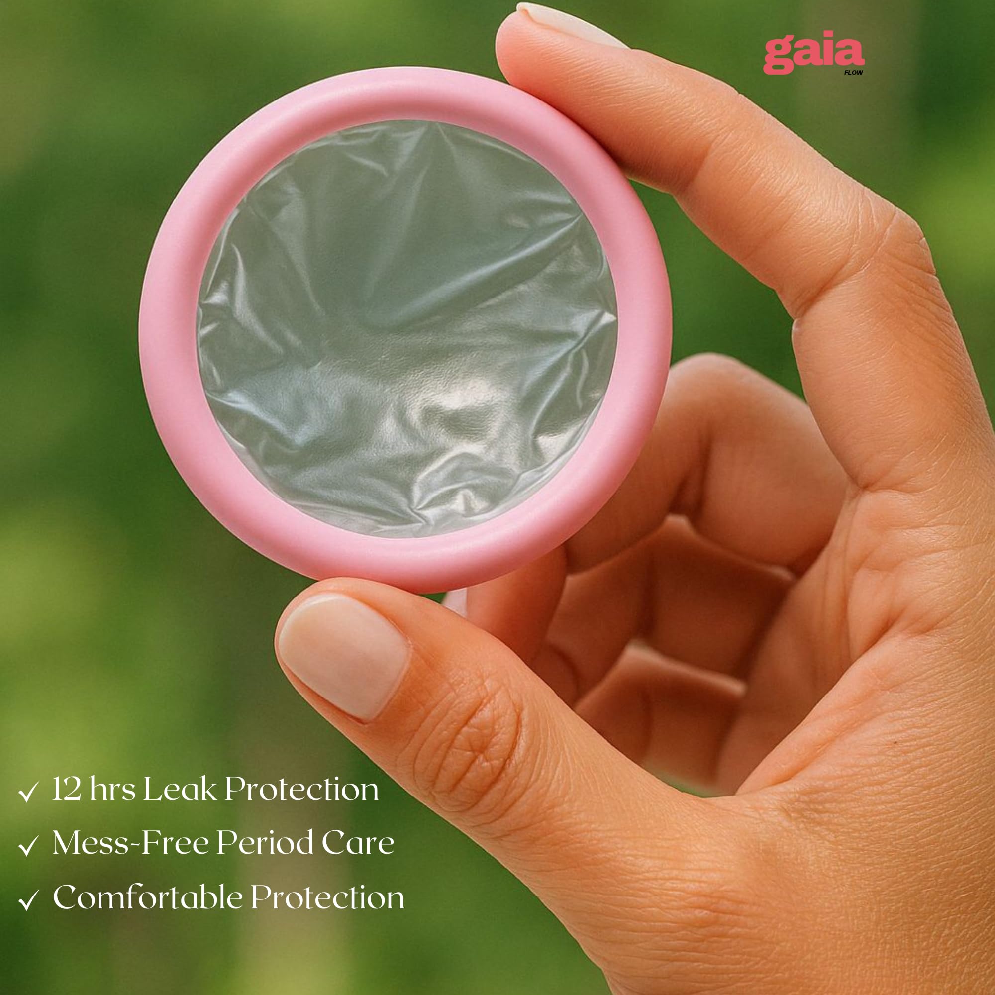Discos menstruales desechables, 12 unidades, protección contra fugas de 12 horas, cuidado menstrual cómodo y sin desorden, alternativa de higiene femenina a los tampones y copas