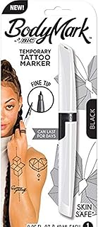 25 Compass Tattoo Designs That Represent Life Direction 7 BIC BodyMark Temporary Tattoo Marker, Fine Tip Black