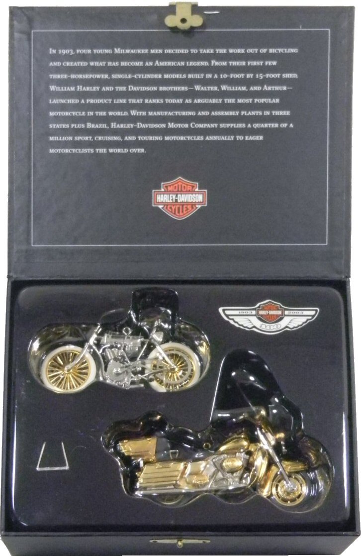 Amazon.com: Hallmark Keepsake Ornament 2003 Harley Davidson 100th