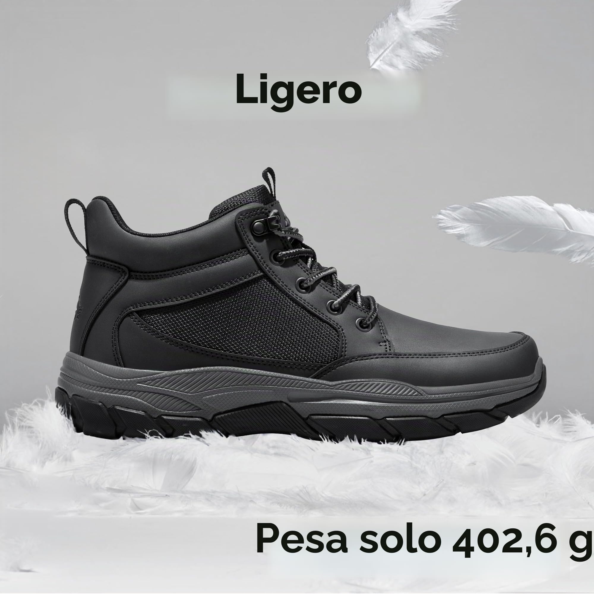NORTIV 8 Botas de Montaña Zapatos de Senderismo Hombres Trekking Ligeros Suela Antideslizante