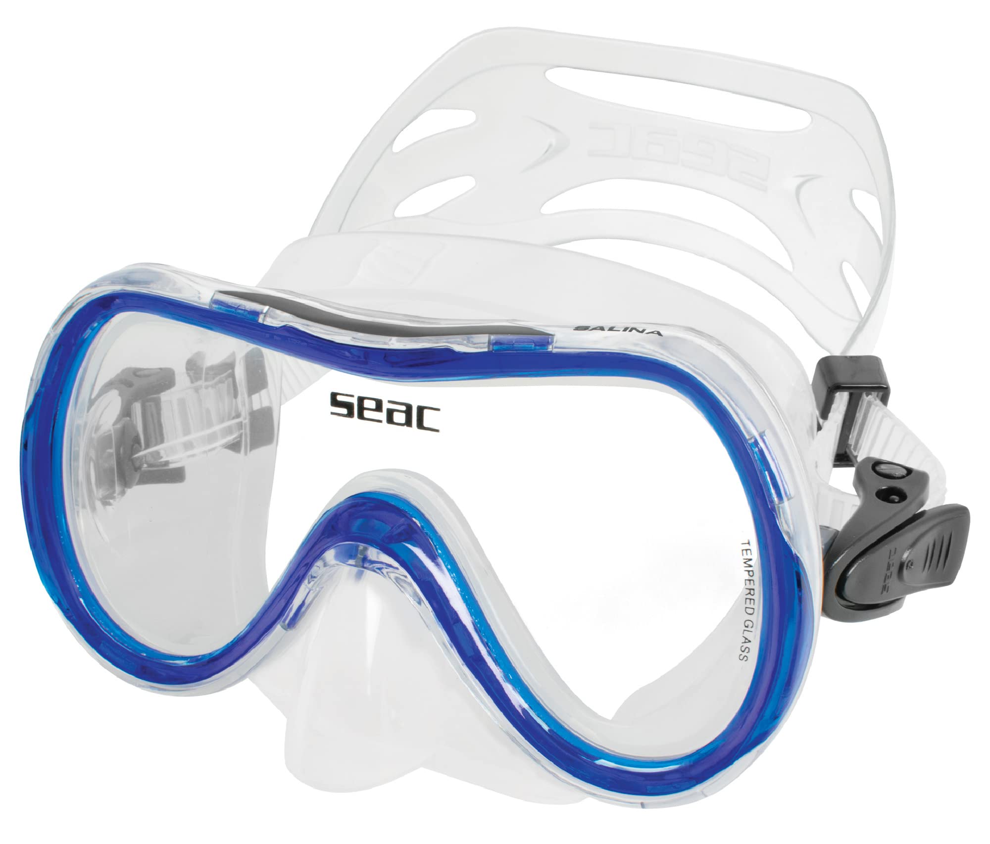 Seac Set Maschera e Tubo Snorkeling Salina per Adulti e Bambini