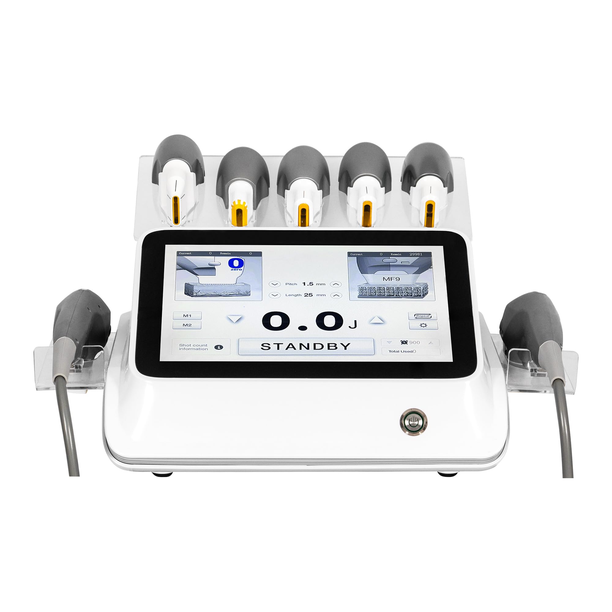 Macchina Estetica Multifunzionale con Radiofrequenza ed EMS, Dispositivo Professionale per Cura della Pelle e Modellamento Corpo per Centri Estetici e Saloni di Bellezza