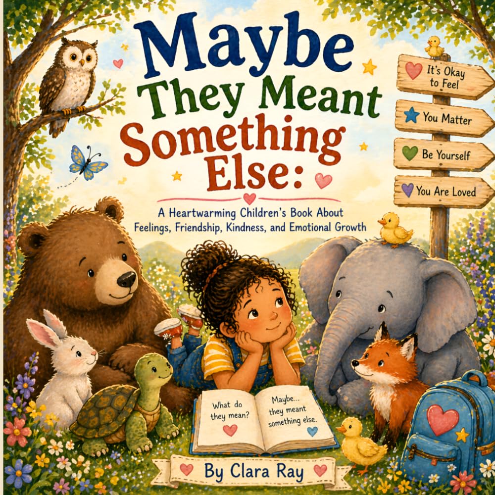 Maybe They Meant Something Else: A Heartwarming Children’s Book About Feelings, Friendship, Kindness, and Emotional Growth