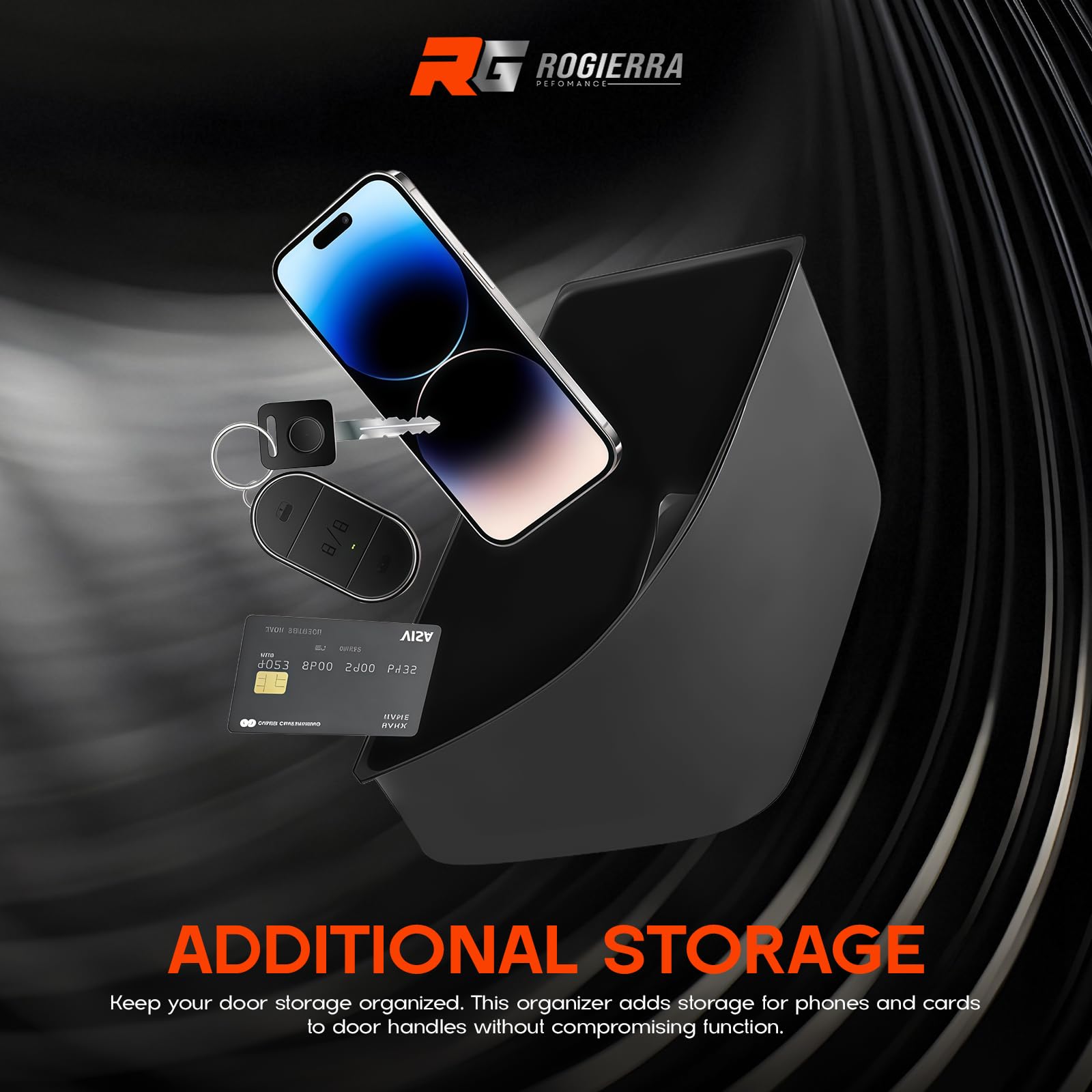 Amazon.com: Rogierra Honda Accord Accessories - Front Door Storage