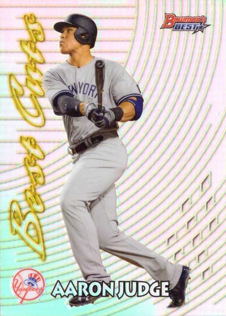 2017 Bowman's Best 1997 Best Cuts #97BC-AJ Aaron Judge Baseball Card from Rookie Season