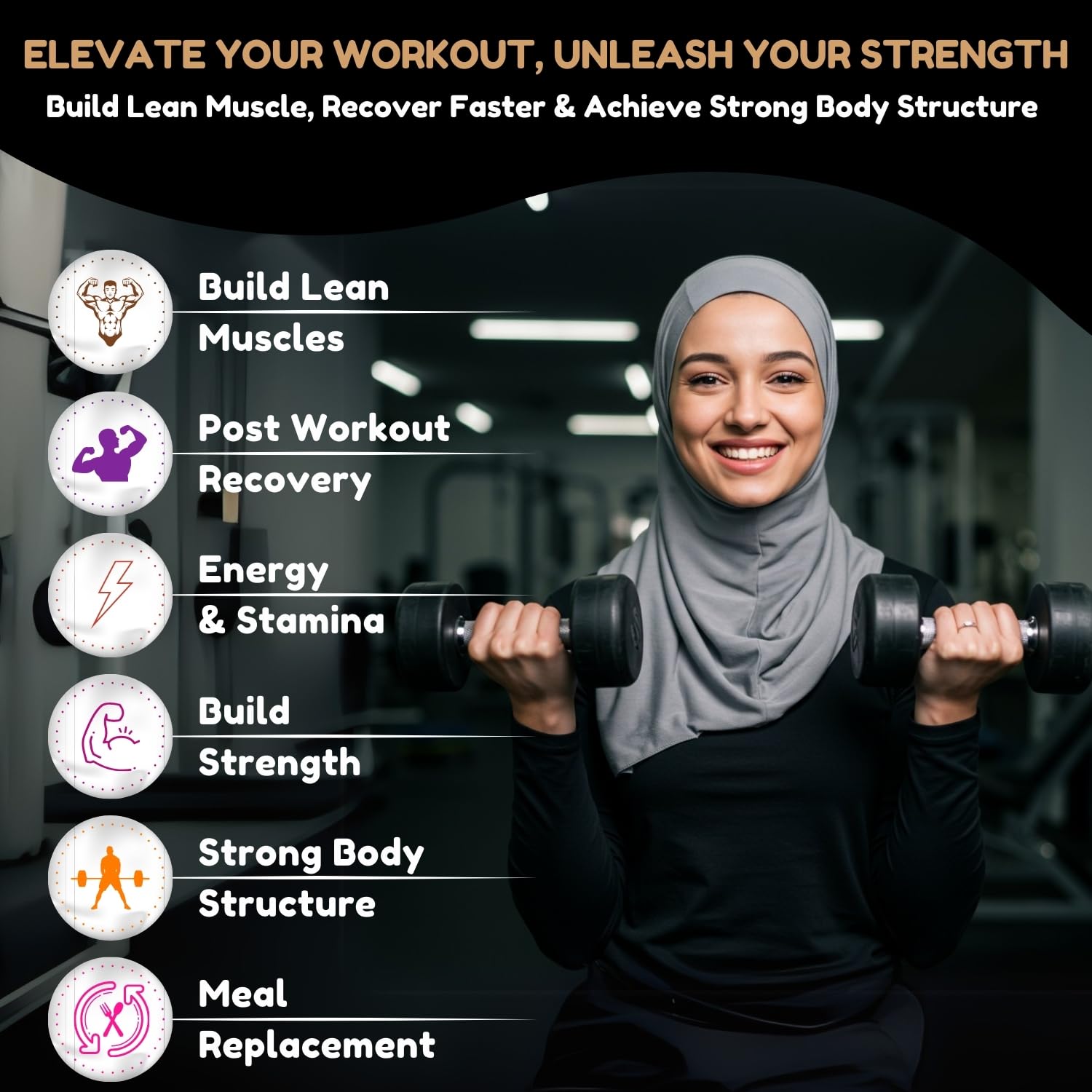 2 Lbs Halal Whey Protein Powder Creamy Chocolate. 24g Protein, 5g BCAAs & 420mg Glutamine. for Building Lean Muscles & Recovery. Keto-Friendly, Gluten-Free, Non-GMO — Amazon image 3