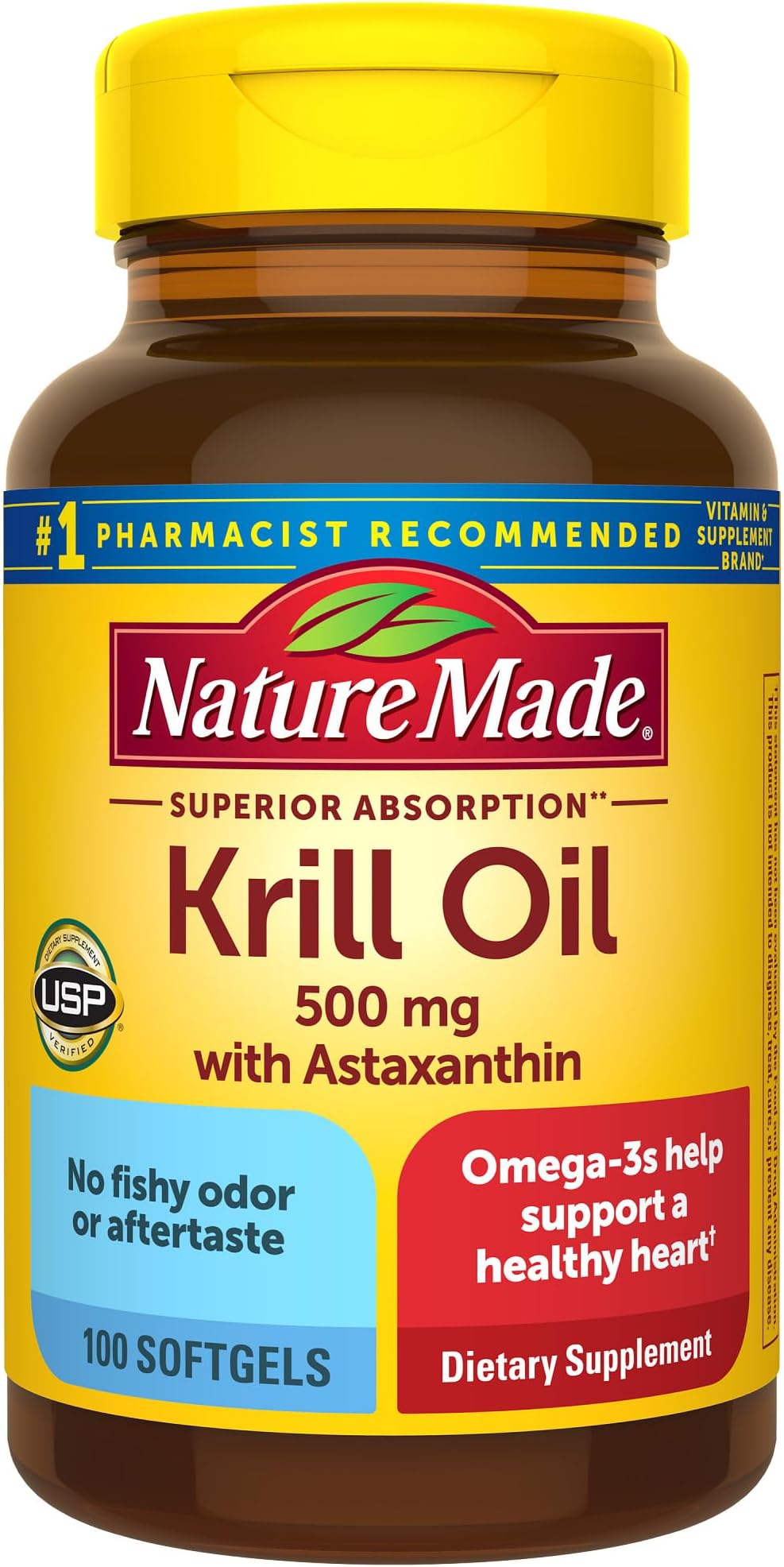 Nature Made Superior Absorption Krill Oil 500mg with