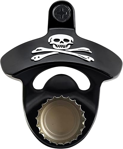 Miniatura 13 de Abrebotellas magnético retro montado en la pared, bronce antiguo, abridor de cerveza de época antigua, soporte de poste para bar, hotel, cueva de