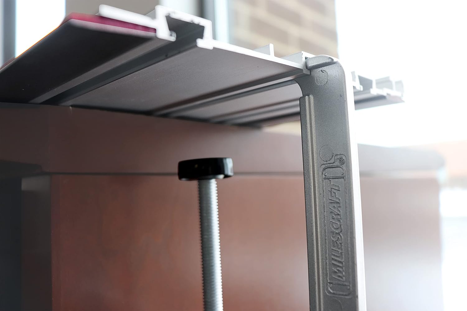 Milescraft 1408 Guide Rails – 55 Inch Rail Extensions for Milescraft 1409 Track Saw Guide. Extend Range to Over 8 Feet. All-Aluminum Construction. Includes 4 Rail Connectors