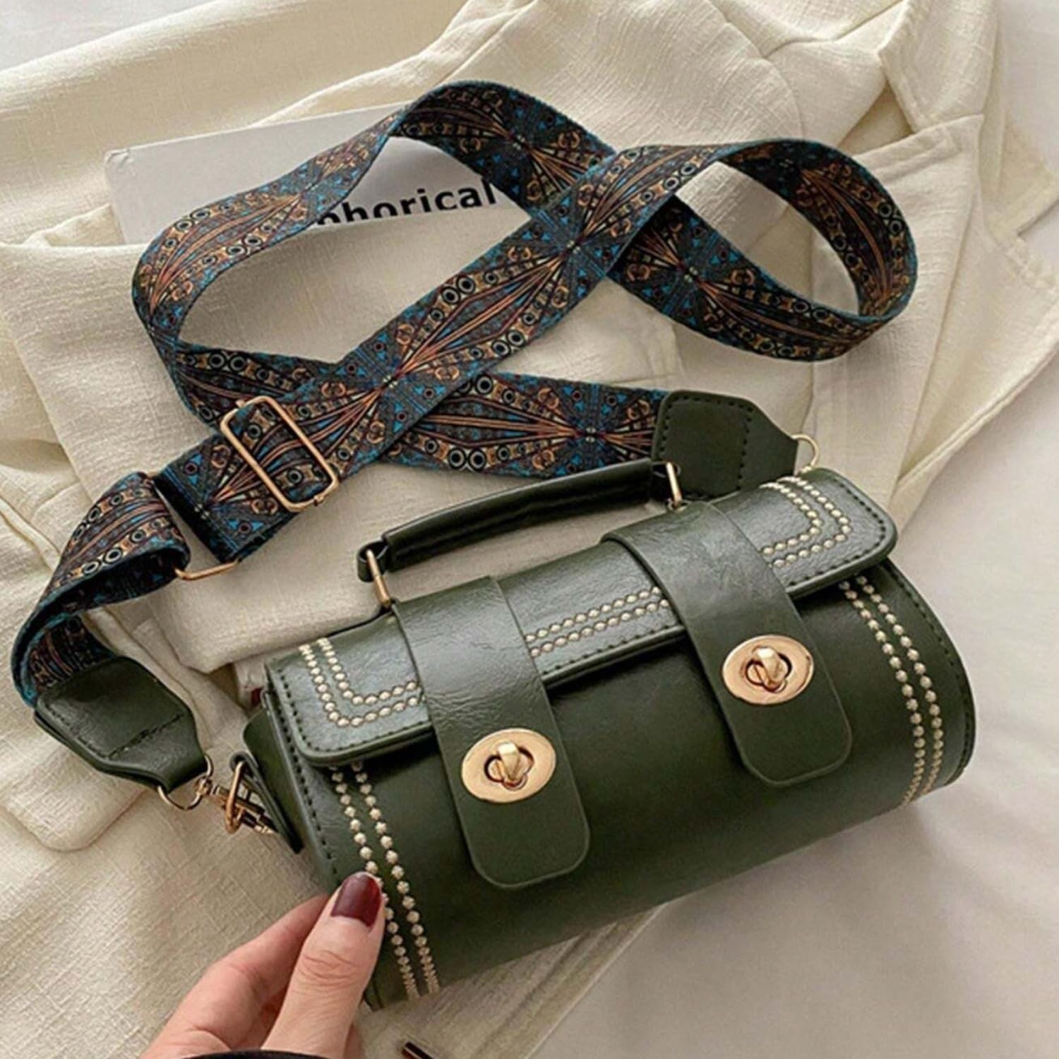 Leather Crossbody Purse Women Shoulder Bag Fashion Sling Handbag Trendy Adjustable Strap Travel Chic Compact Everyday Stylish Casual Summer
