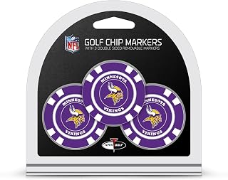 Team Golf NFL Poker Chip Size with Pop Out Smaller Double-Sided Enamel Markers