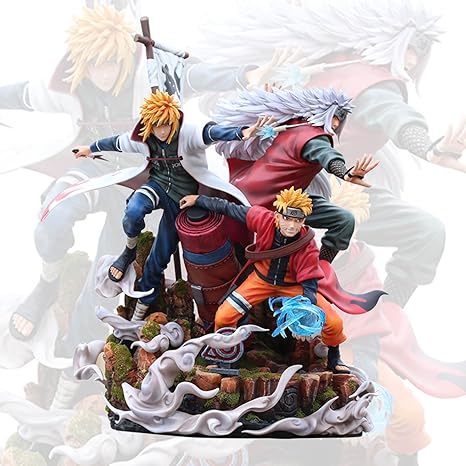 Amazon Co Jp Naruto ナルト アクションフィギュア アニメ ヒーロー ナミカゼ ミナト うずまき自来也 Pvc像 キャラクターフィギュア 疾風伝 キッズコレクション おもちゃ 38cm 15インチ ホームルーム オフィス装飾 ギフトやファンに最適 ホビー