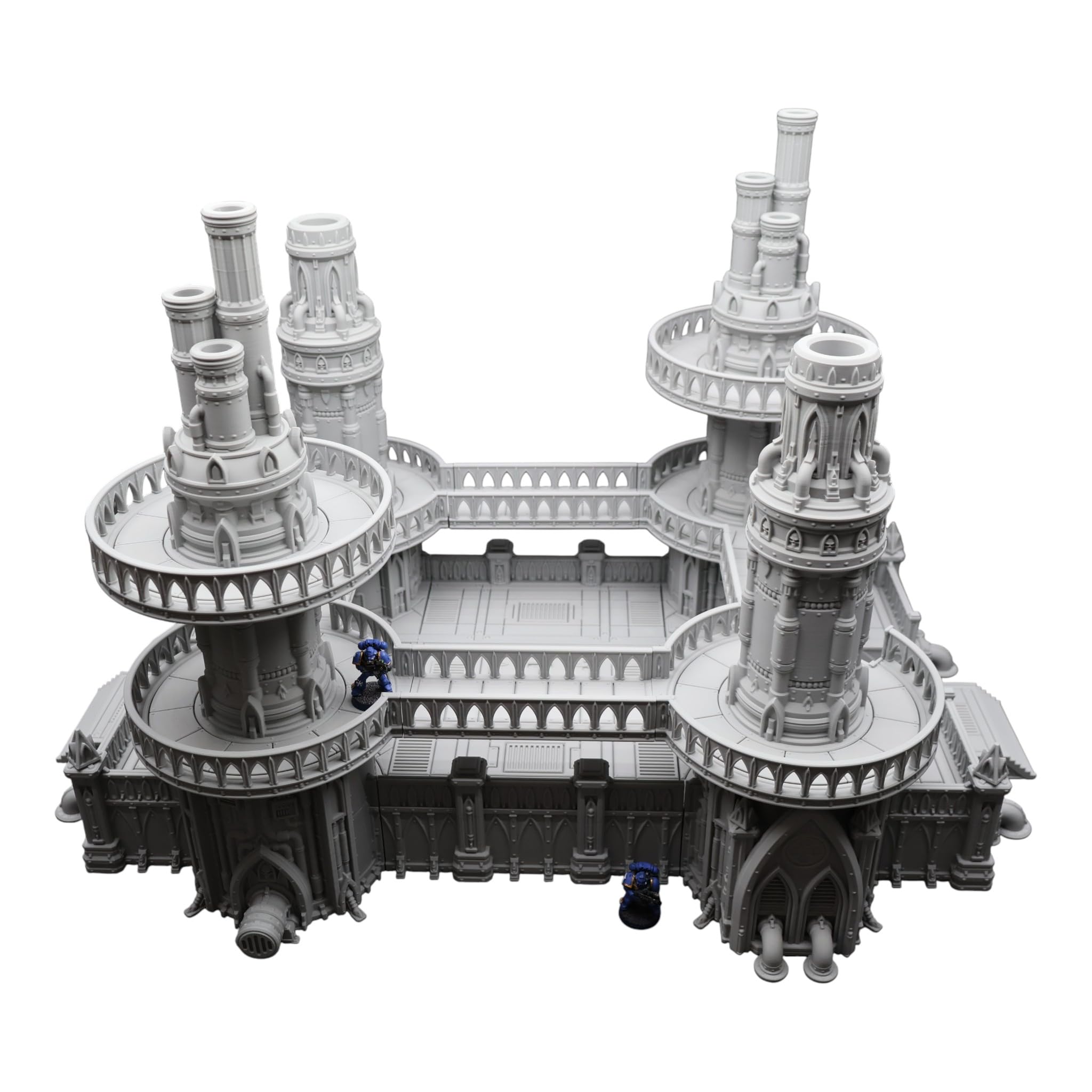 Jawar3d Steel Refinery Assembly #3 โ 28mm Wargaming Scatter Terrain Scenery for Grimdark Tabletop 3D Printed