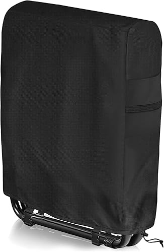 Miniatura 1 de AKEfit Funda plegable impermeable para sillas de gravedad cero para exteriores, resistente a los rayos UV, protege de la lluvia y el sol, 1 unidad