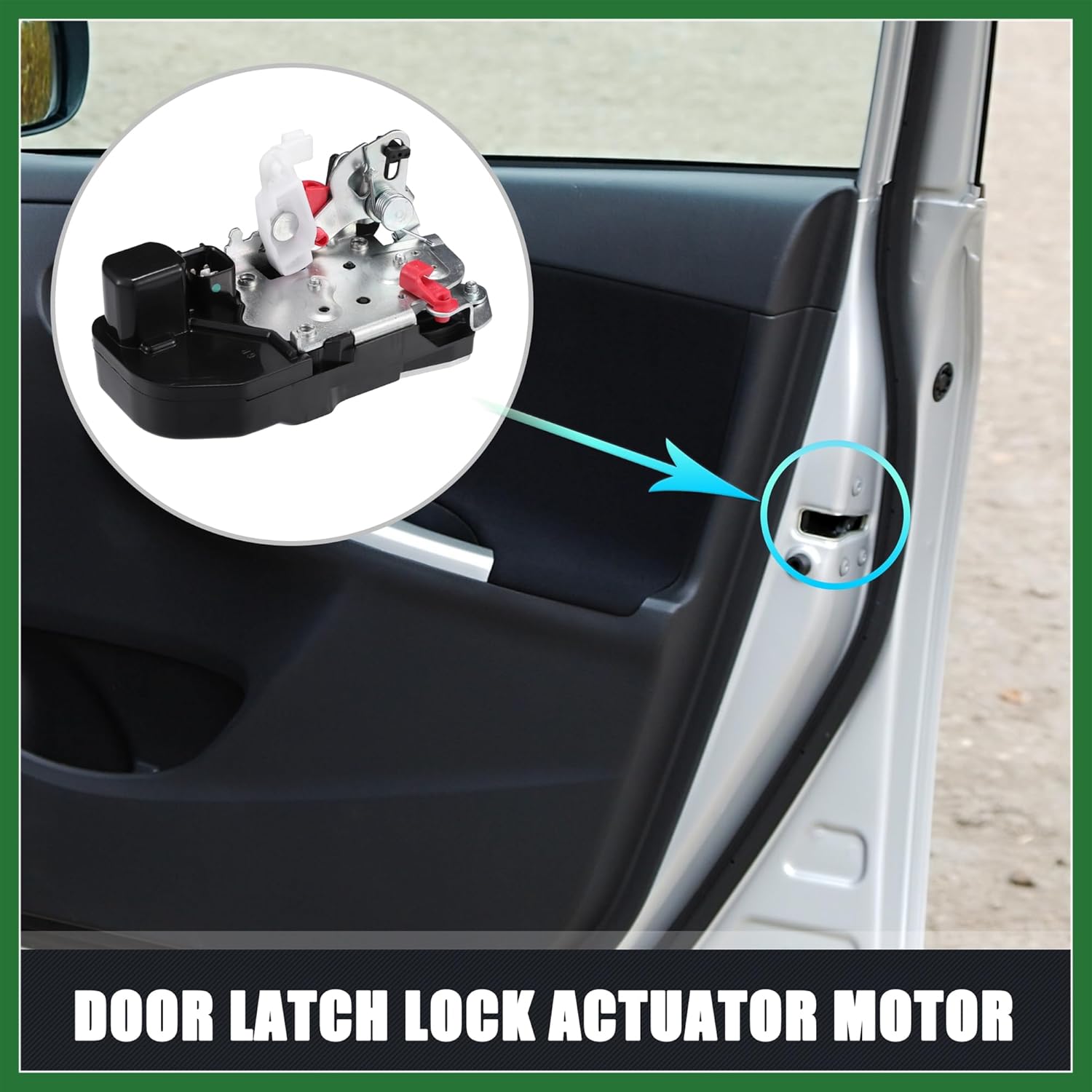 Motoforti Rear Right Side Power Door Lock Actuator Motor for Dodge Durango 2004 2005 2006 2007 2008 2009 for Chrysler Aspen 2007 2008 2009 No.55364110AB Long-lasting