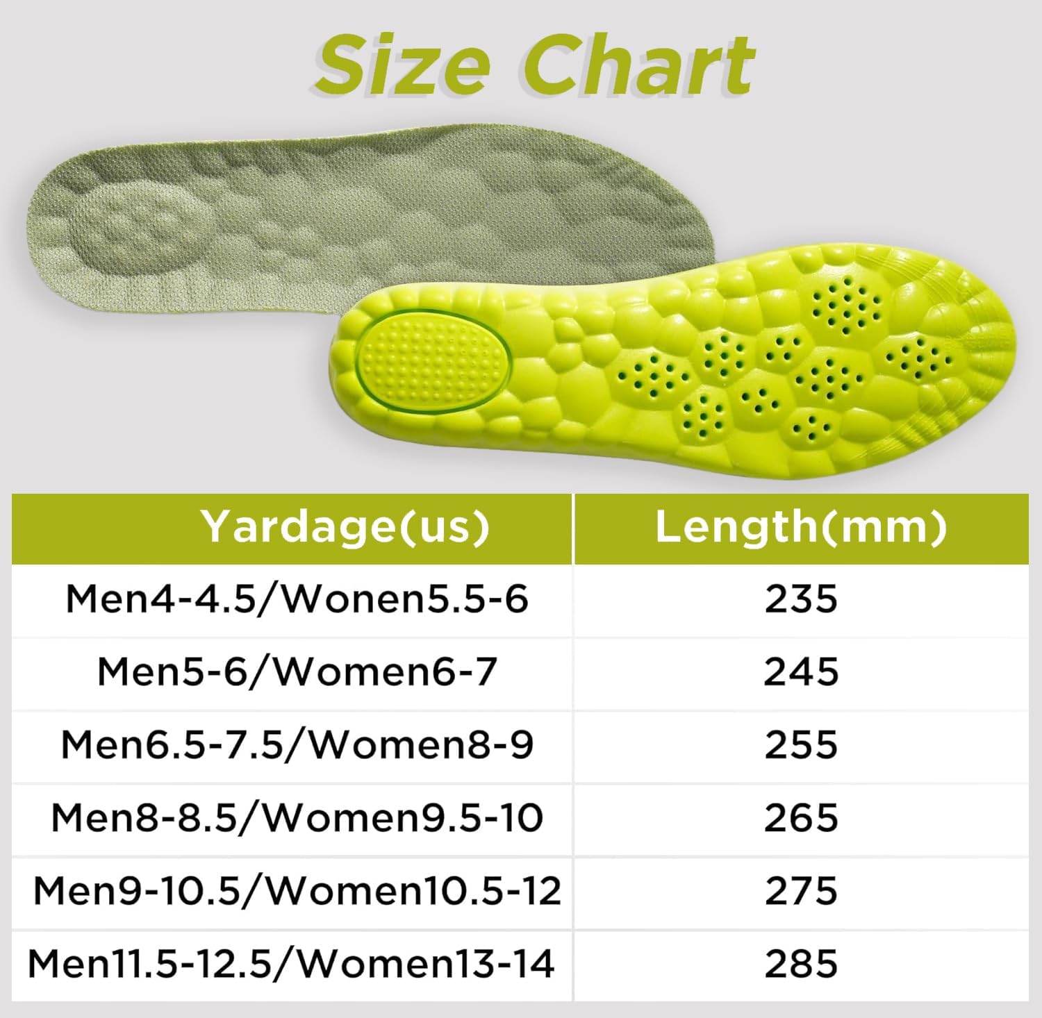 Height Increase Insoles for Men and Women (+1.4 inch) Discreet Shoe Lifts, 4D Cloud Memory Foam Heel Lift Inserts, All Day Comfort, Trim to Fit Inserts for Most Sneakers & Shoes (M 8-9.5/W 9-10.5)