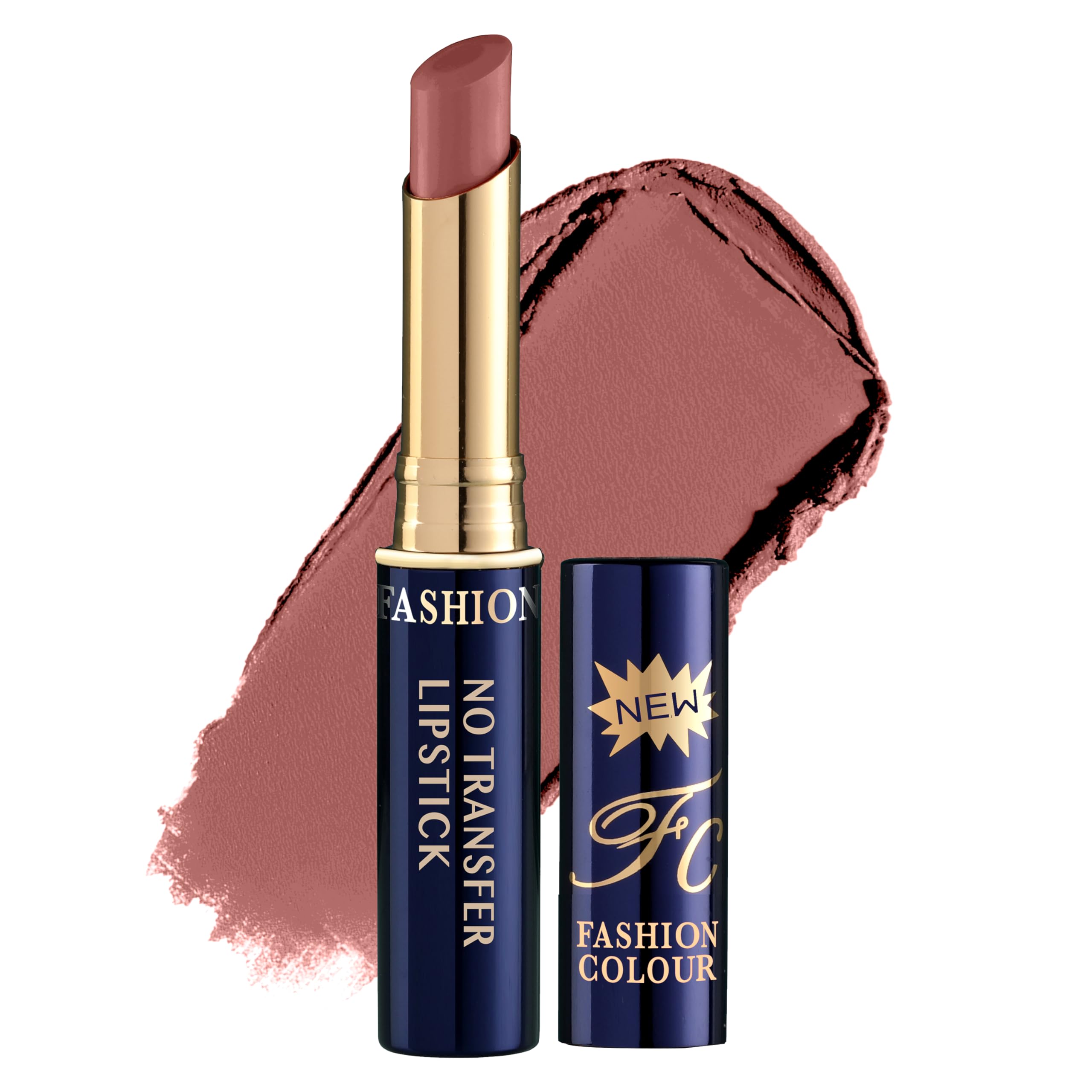 Fashion Colour Lip Super Stay | Non Transferable Lipstick Waterproof | Lipsticks For Women Waterproof | 12-Hour Stay | Matte Finish | Long-Lasting | Highly Pigmented | Bold Colours Shade-69 (Nudes)-picture-41