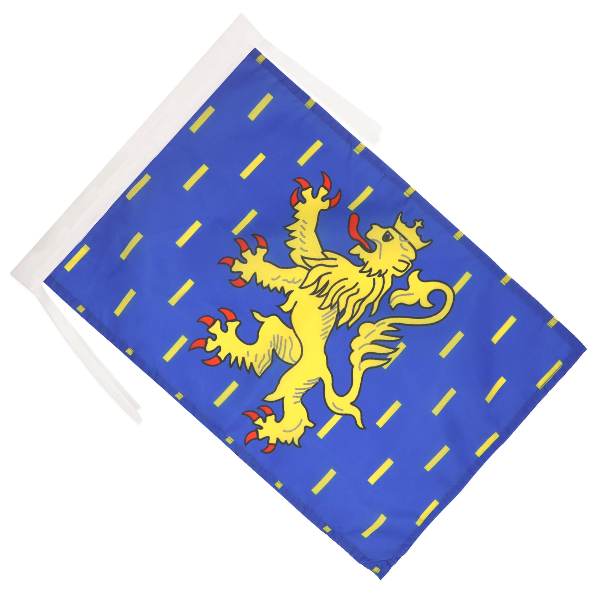 Agitant Le Drapeau Du Comté De Suffolk En Angleterre Sur Le Mât Modèle