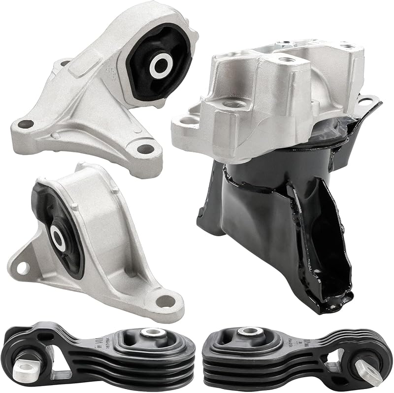 Kit de coxins do motor e câmbio JDMON para Honda CR-V 2.4L 2012 a 2014 – 5 peças