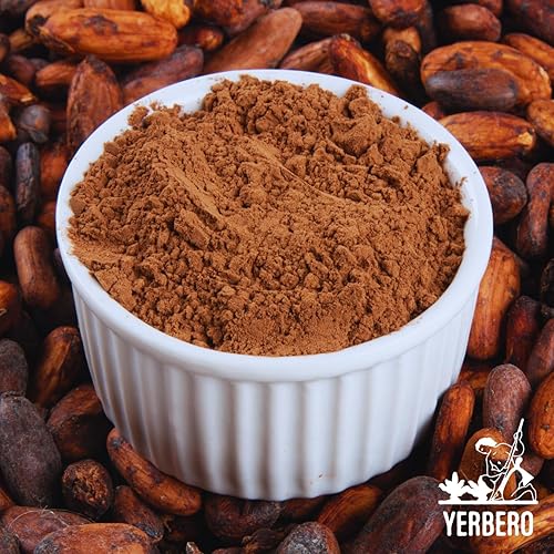 Vista 7 de Yerbero Cacao oaxaqueño en polvo – Bolsa de 8 onzas, opciones de 1 libra y 2 libras Cacao en polvo Rico, oscuro, crudo, vegano, 100% natural