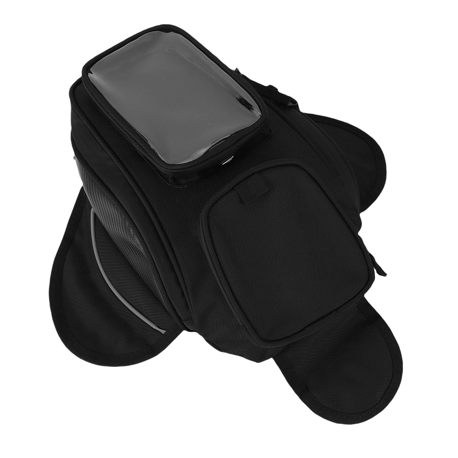 KIMISS Sac de Réservoir Magnétique pour Moto, Universel Résistant à l'eau avec Sac de Réservoir de Carburant Magnétique Super Puissant pour, Suzuki, Kawasaki, Etc.