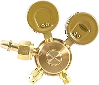 Vista 3 de Forney 87090 Regulador de oxígeno, servicio medio, estilo Victor