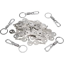 ZTUOAUMA 4-Pack CH751 Universal RV Keys – Fits Campers, Toolboxes, Sprinkler Locks & More – Stainless Steel - View #8