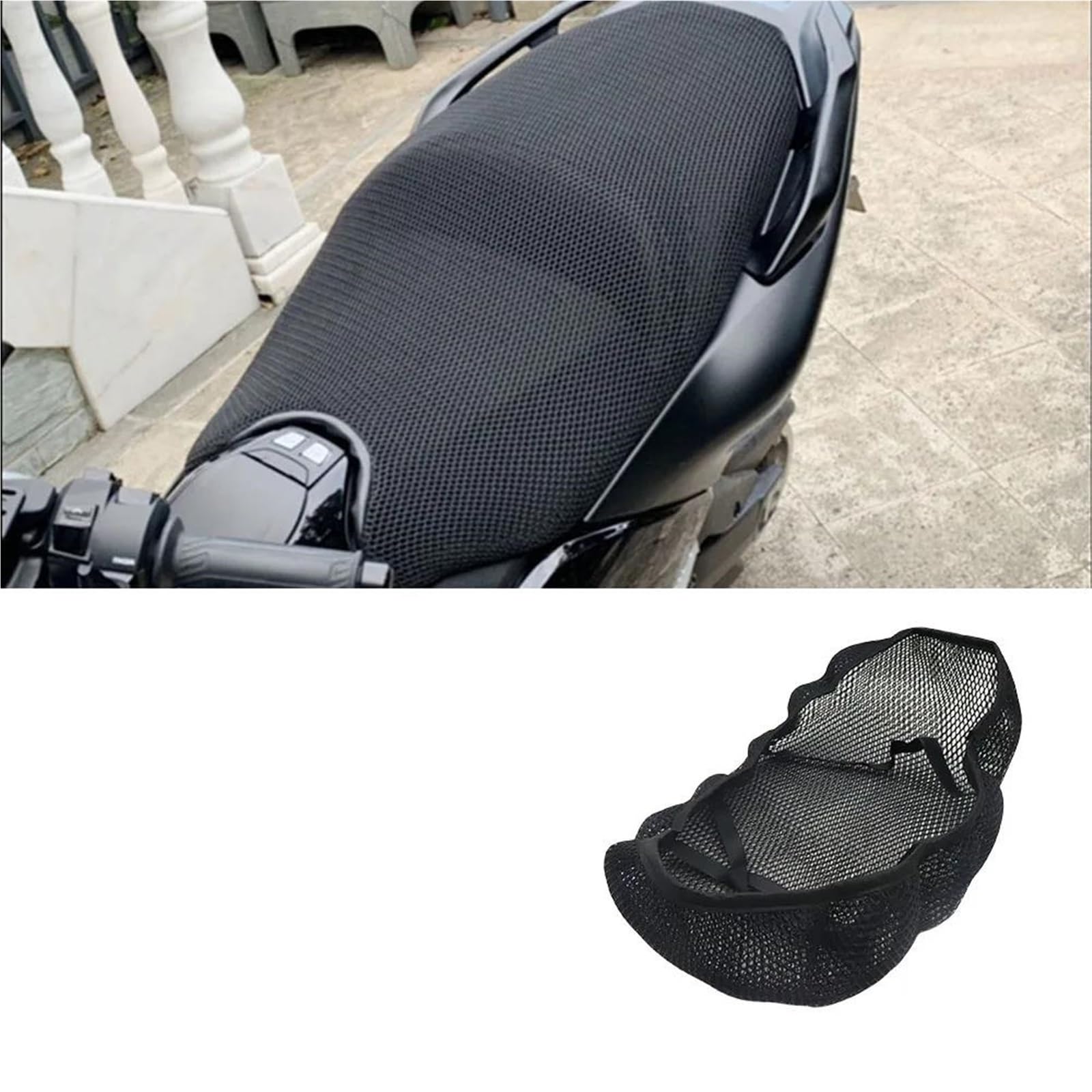Generico Coprisedile Per Moto Per YAMAHA Per TMAX530 Per TMAX 530 2018-2022 coprisella