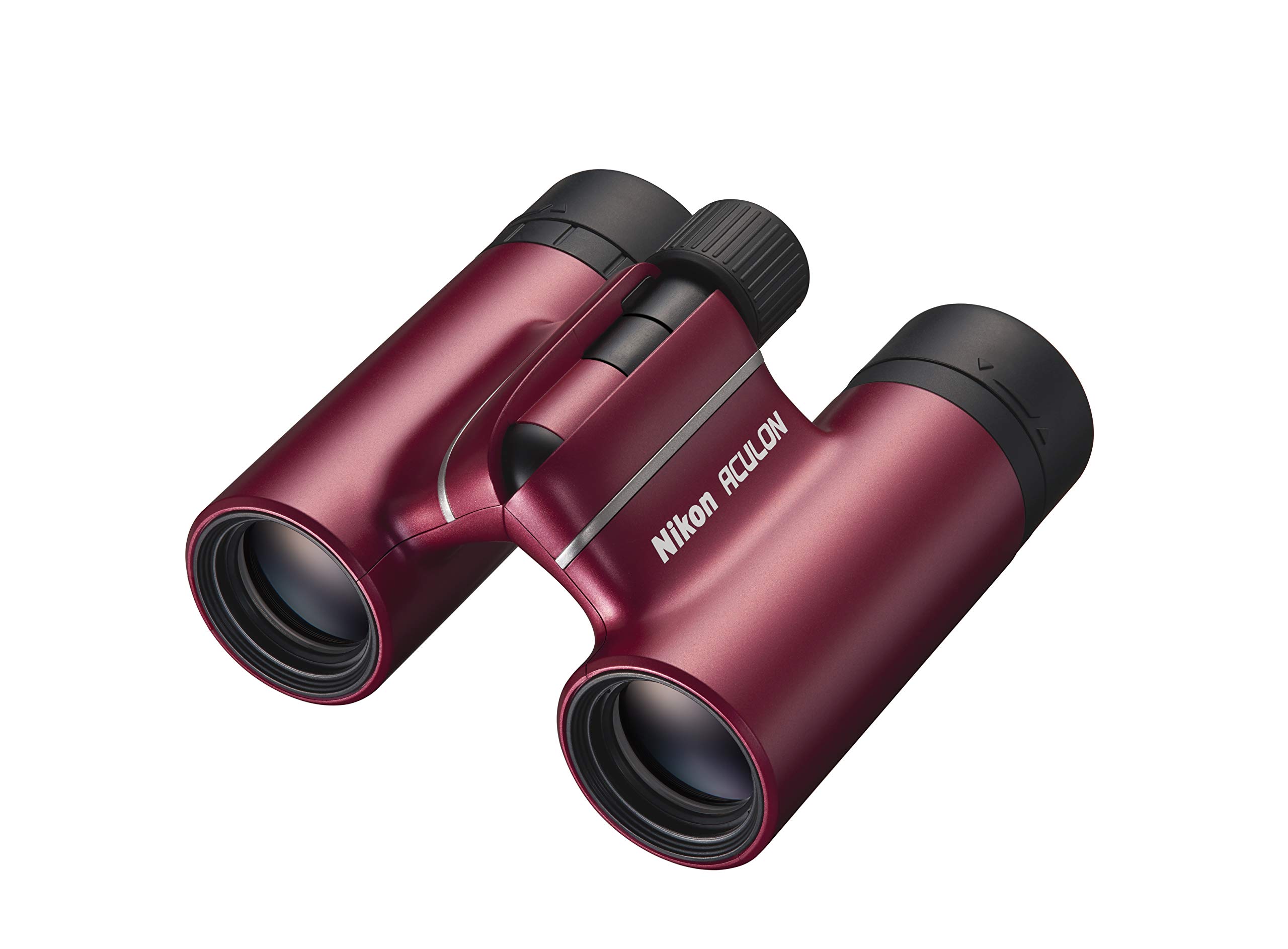 Nikon Binocolo Aculon T02 8 x 21, Leggero, Compatto, Rosso