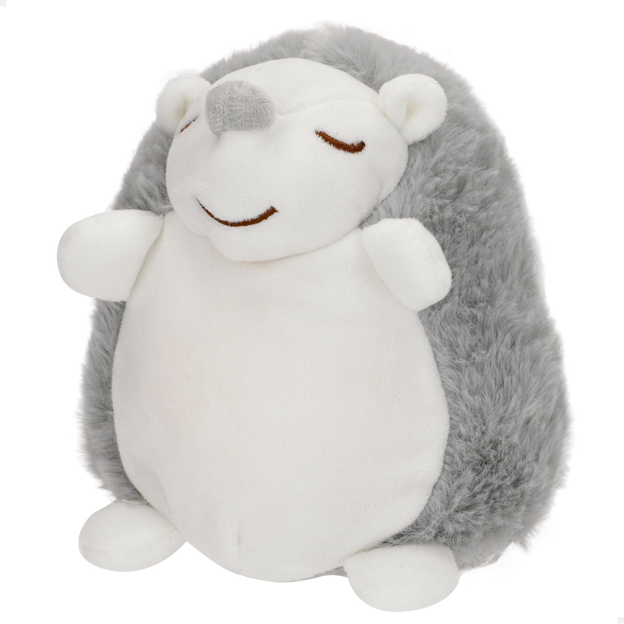 ColorBaby 34028 Cool Baby Plush Night Light and Sound, Hedgehog 16 cm, Soft, Washable Cover, Children's Plush Remover with Soothing Sounds Baby, Newborn Gift, Gifts for Babies